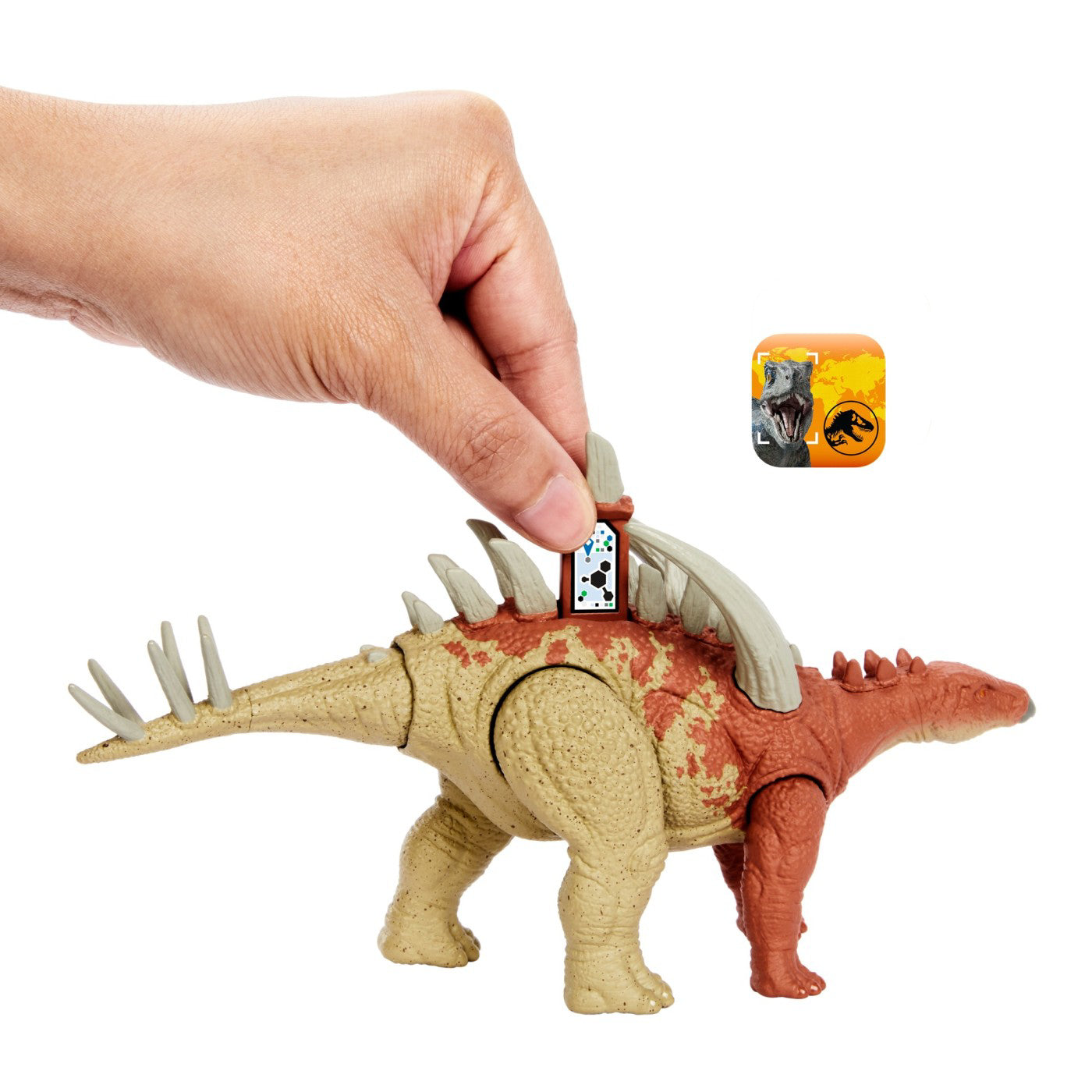 JURASSIC WORLD DINO TRACKERS STRIKE ATTACK DINOZAUR GIGANTSPINOSAURUS