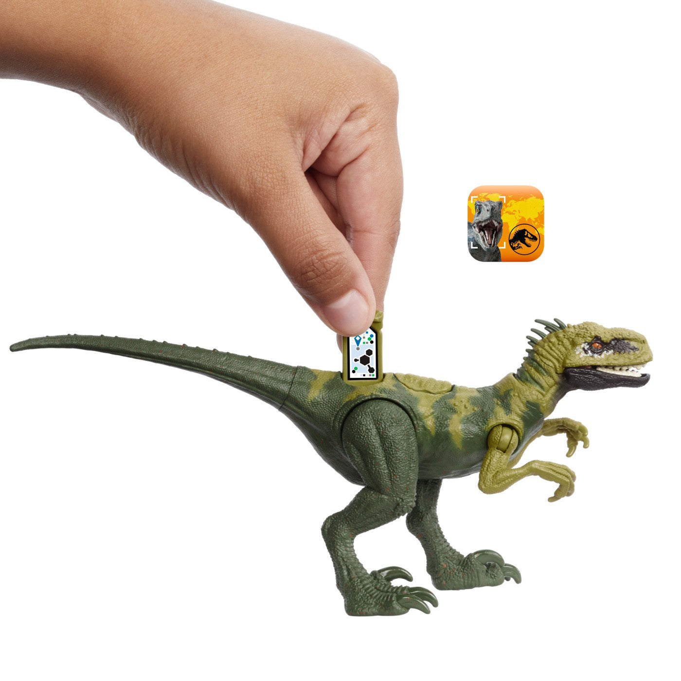 JURASSIC WORLD DINO TRACKERS STRIKE ATTACK DINOZAUR ATROCIRAPTOR