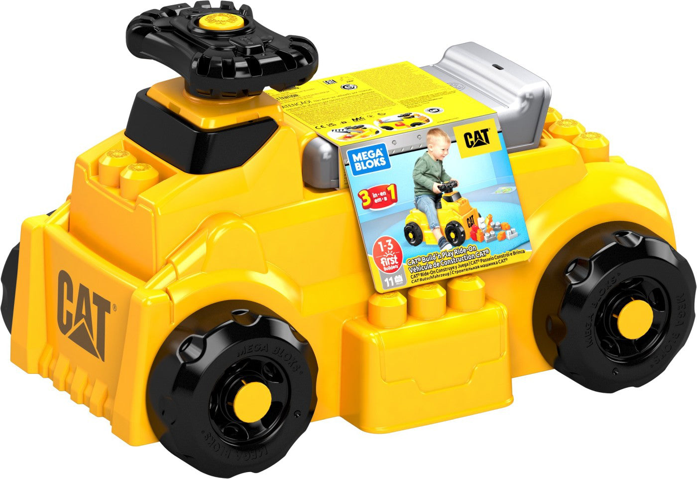 MEGA BLOKS VEHICUL DE CONSTRUIT CAT 10 PIESE