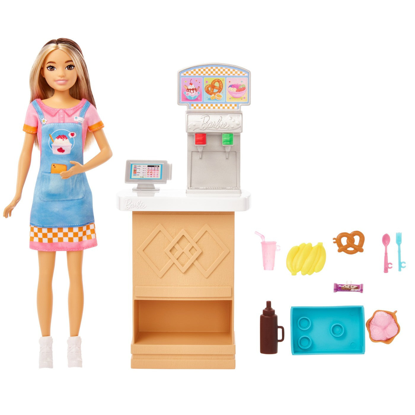 BARBIE PAPUSA SKIPPER FIRST JOBS SNACK BAR