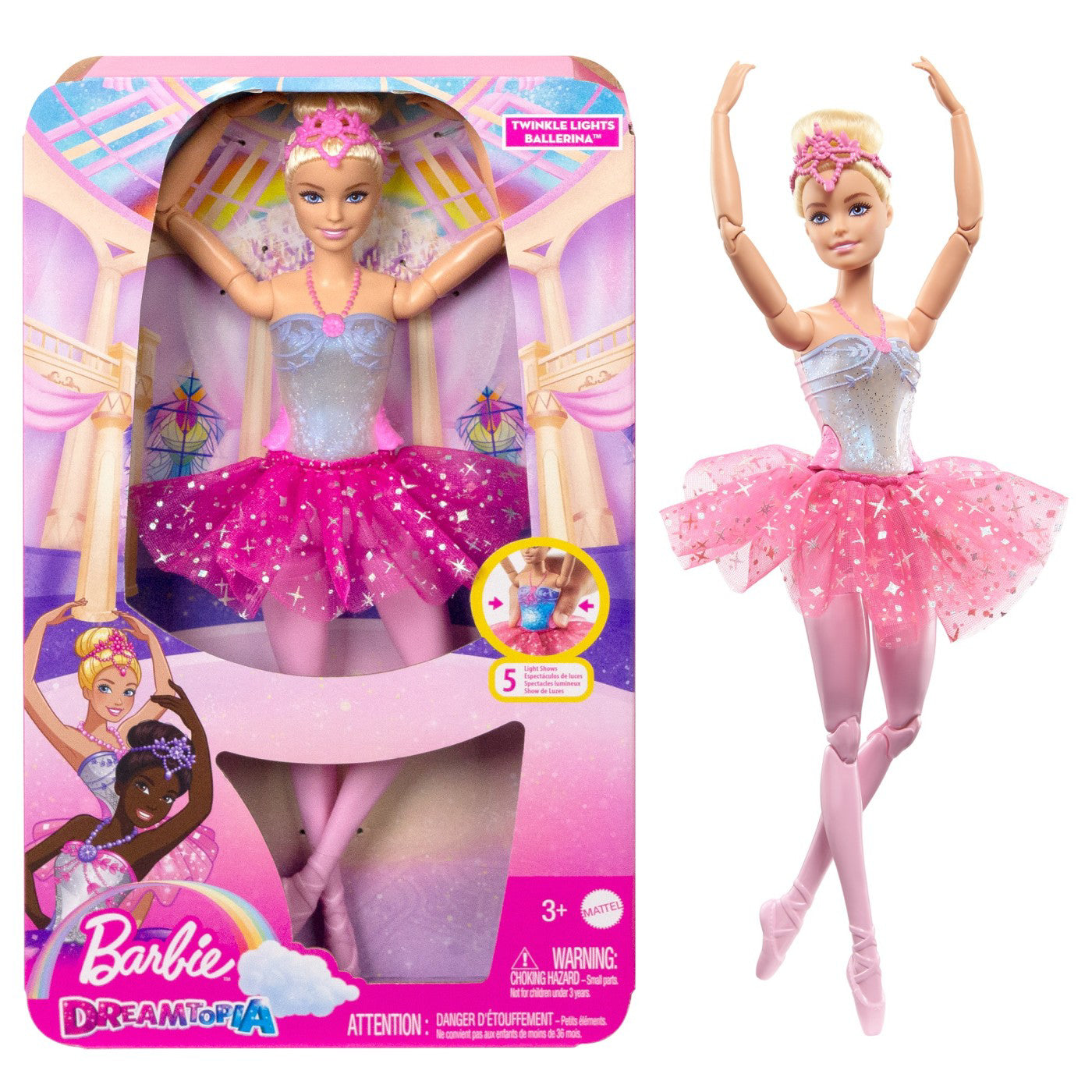 BARBIE PAPUSA BARBIE DREAMTOPIA BALERINA HLC25