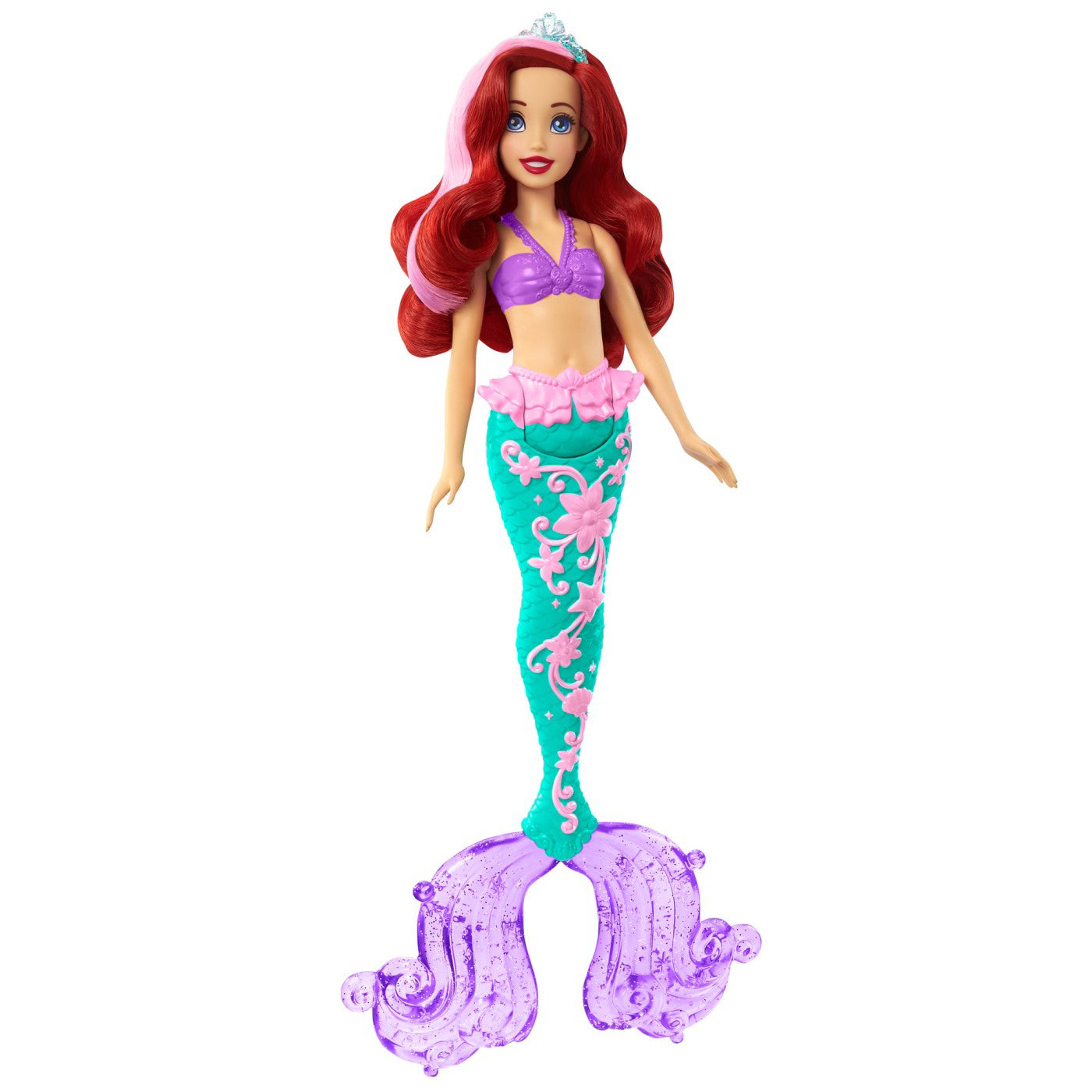 DISNEY PRINCESS PAPUSA ARIEL CU CULORI SCHIMBATOARE