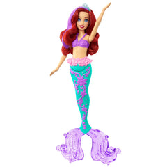 DISNEY PRINCESS PAPUSA ARIEL CU CULORI SCHIMBATOARE
