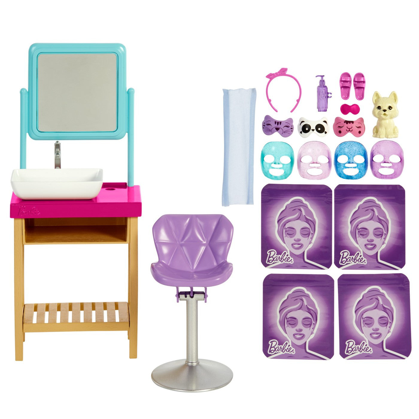 BARBIE LA SALONUL DE COSMETICA