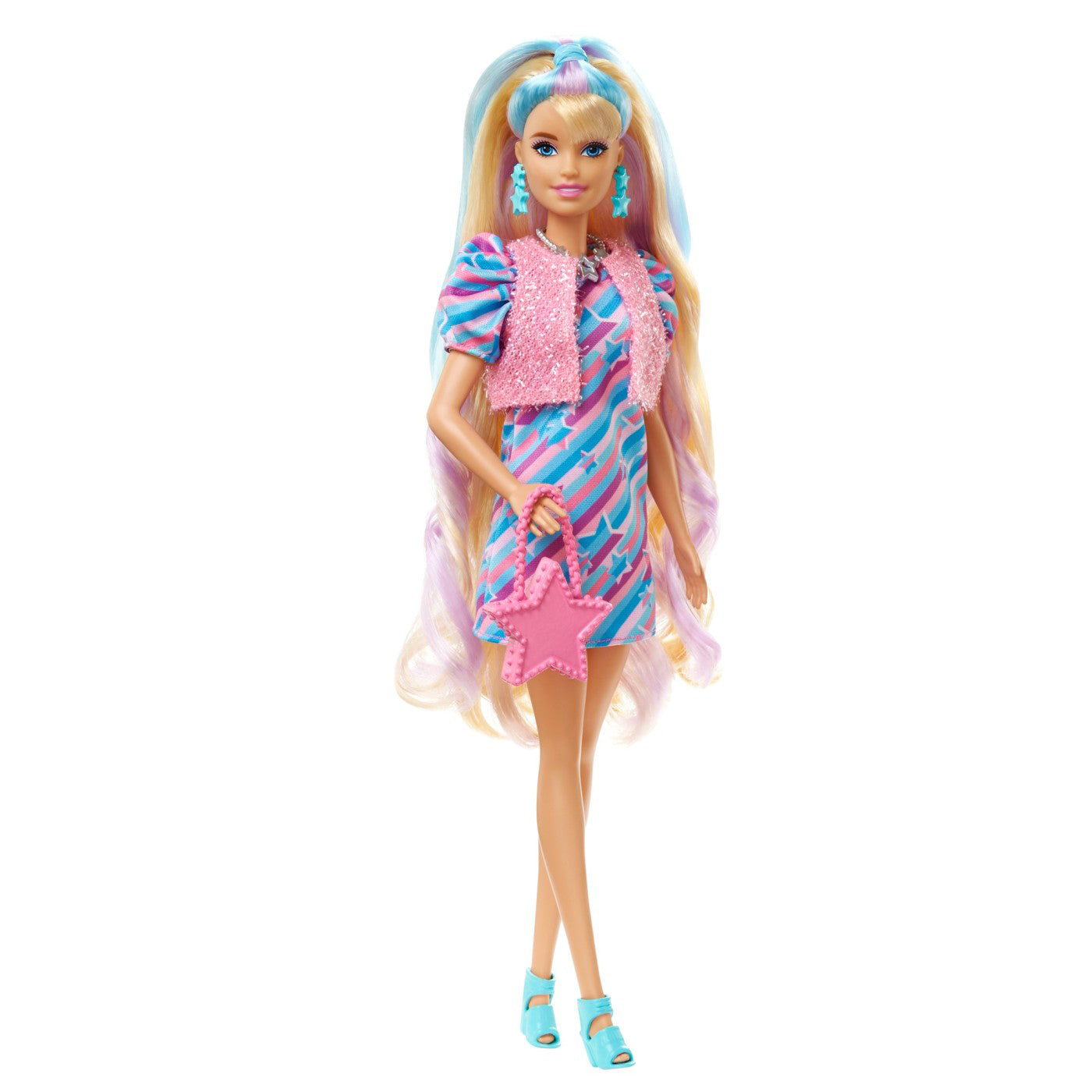 BARBIE TOTALLY HAIR PAPUSA BARBIE BLONDA