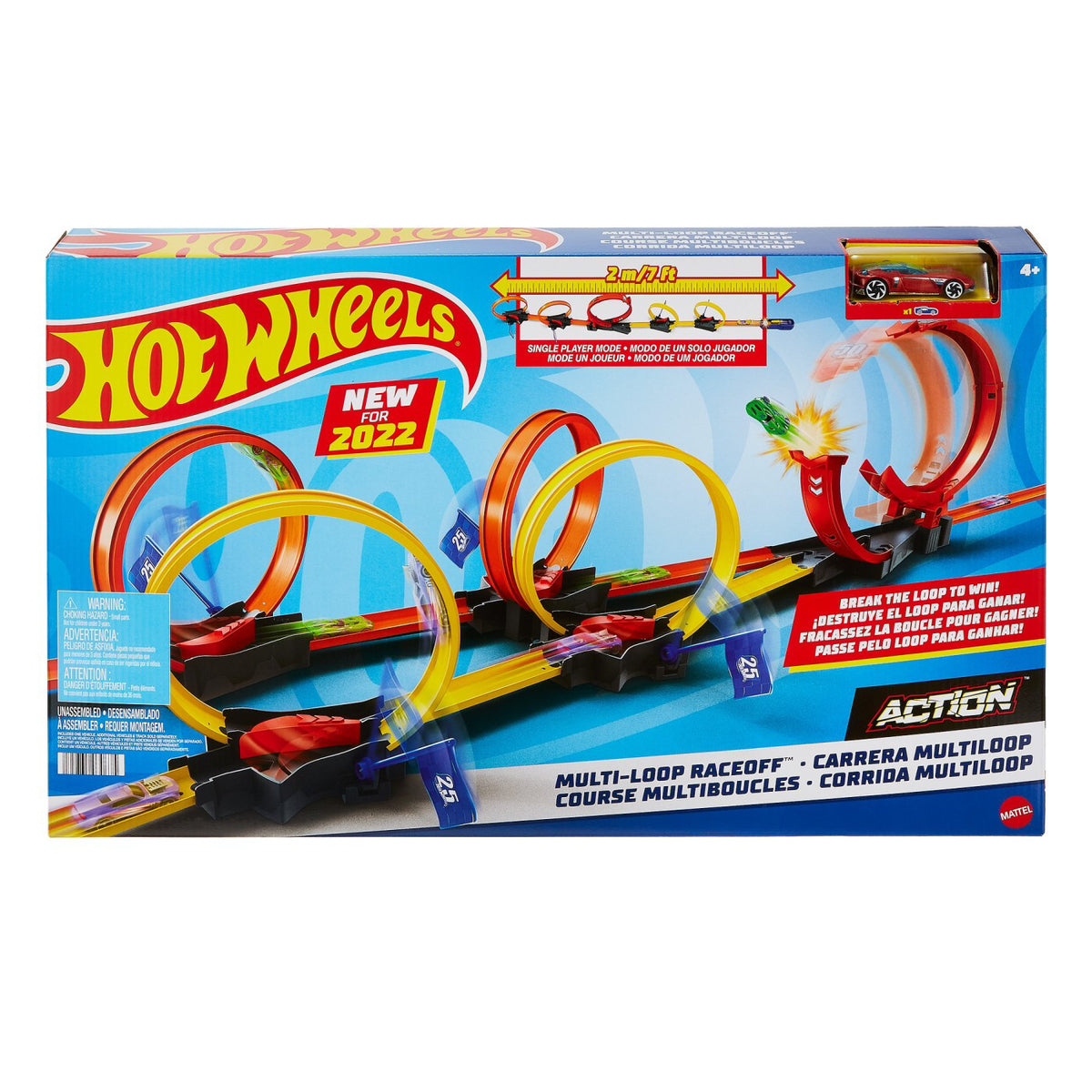 HOT WHEELS ACTION PISTA BUCLELOR DUBLE