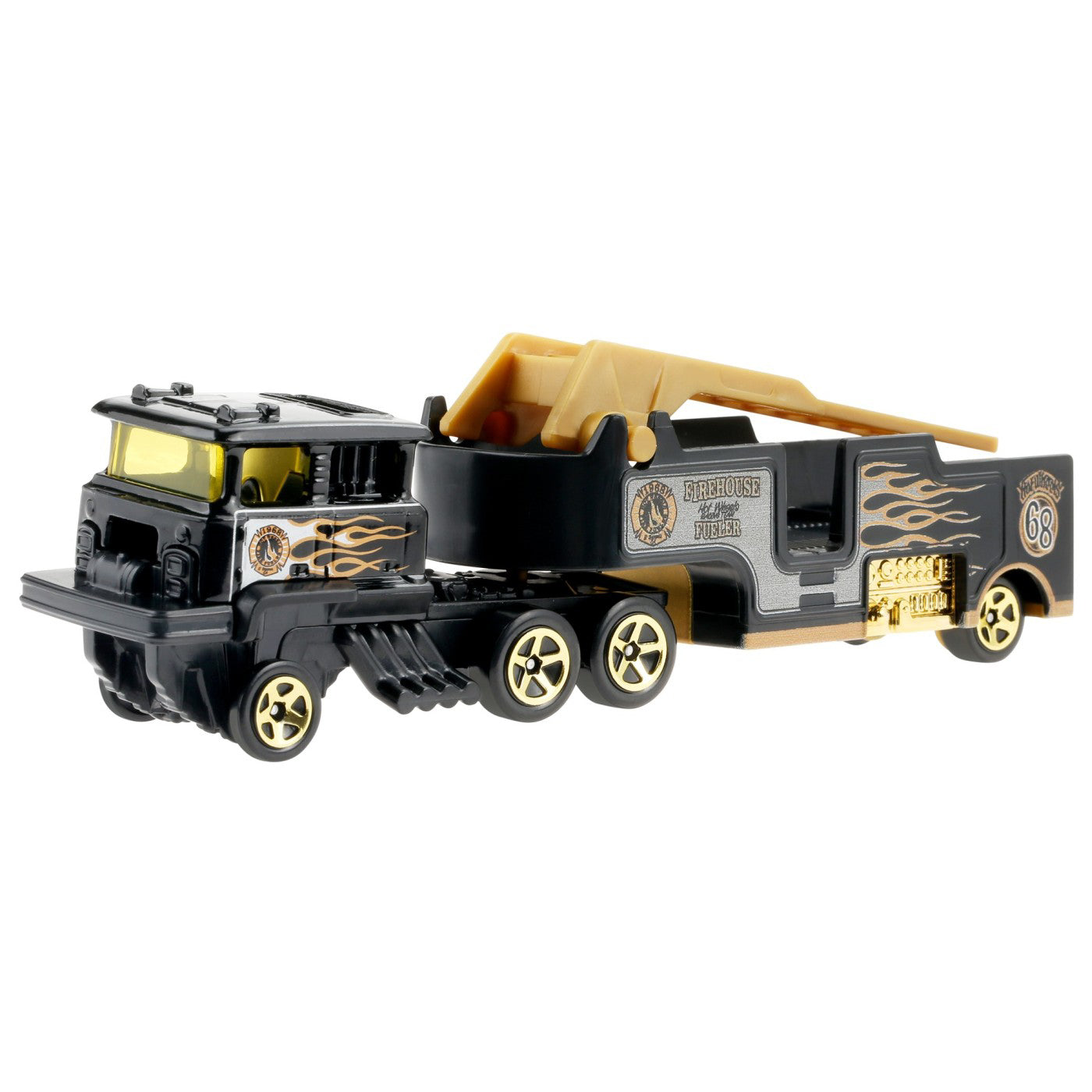 HOT WHEELS CAMION FIREHOUSE FUELER