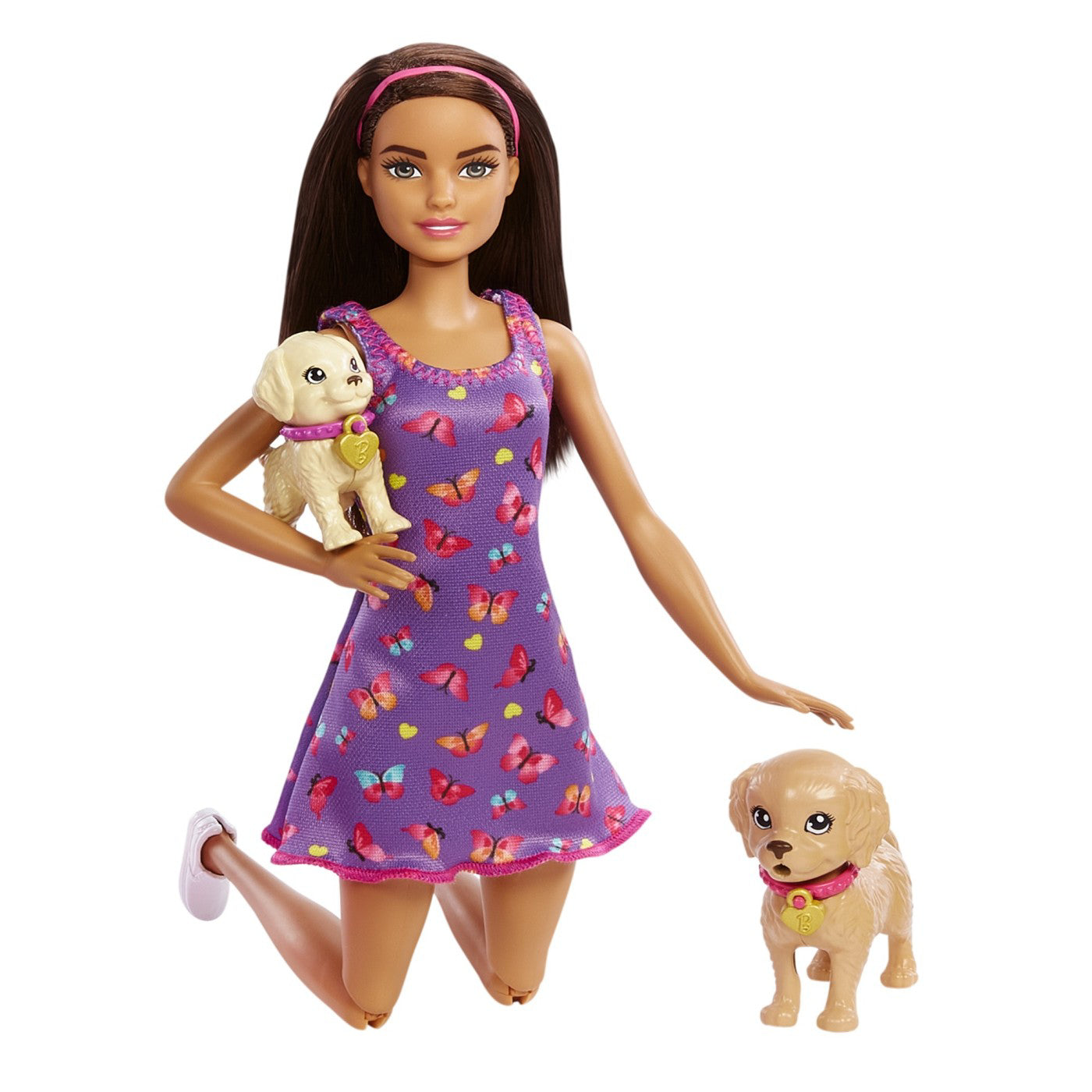 BARBIE SET PAPUSA BARBIE PUP ADOPTION