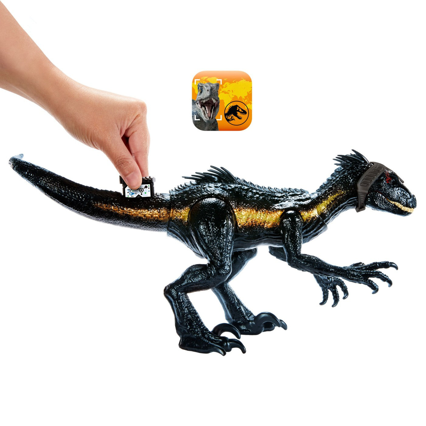 JURASSIC WORLD DINO TRACKERS TRACK N ATTACK  DINOZAUR INDORAPTOR