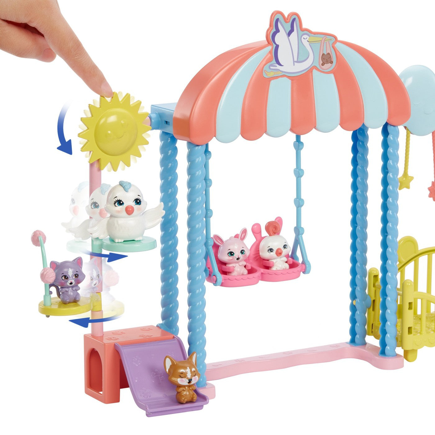 ENCHANTIMALS BABY BEST FRIENDS SET CRESA