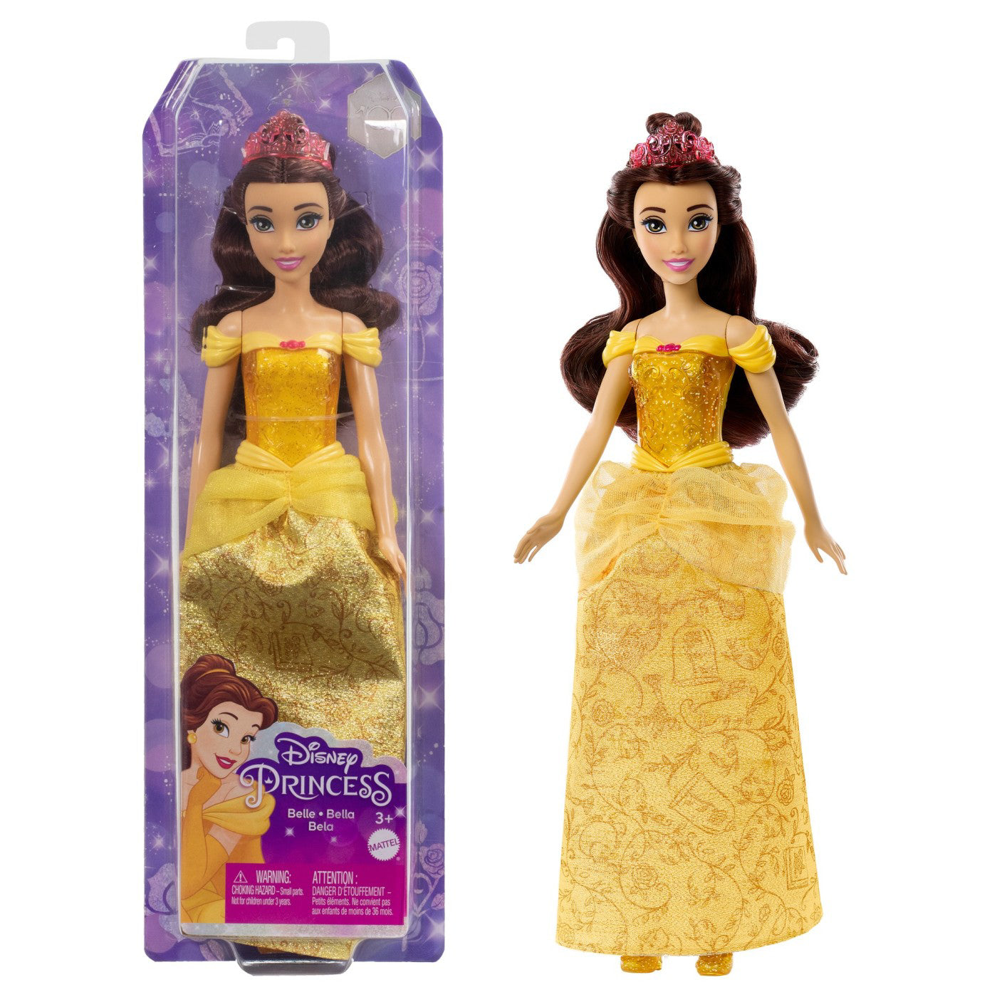 DISNEY PRINCESS PAPUSA PRINTESA BELLE HLW11