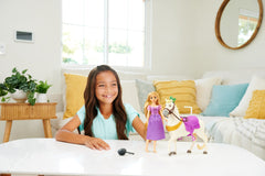 DISNEY PRINCESS SET PAPUSA RAPUNZEL SI CALUL MAXIMUS