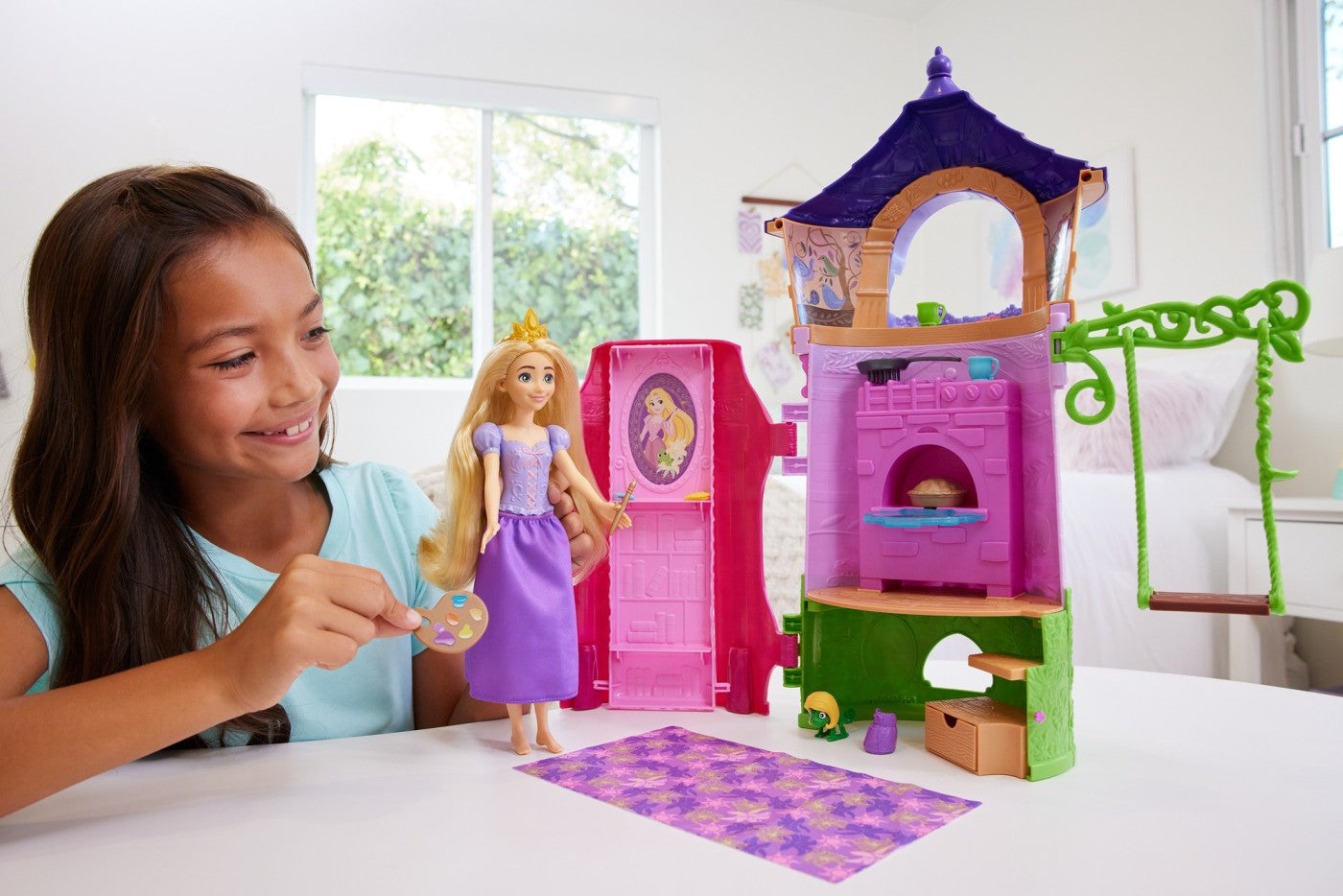 DISNEY PRINCESS TURNUL PRINTESEI RAPUNZEL