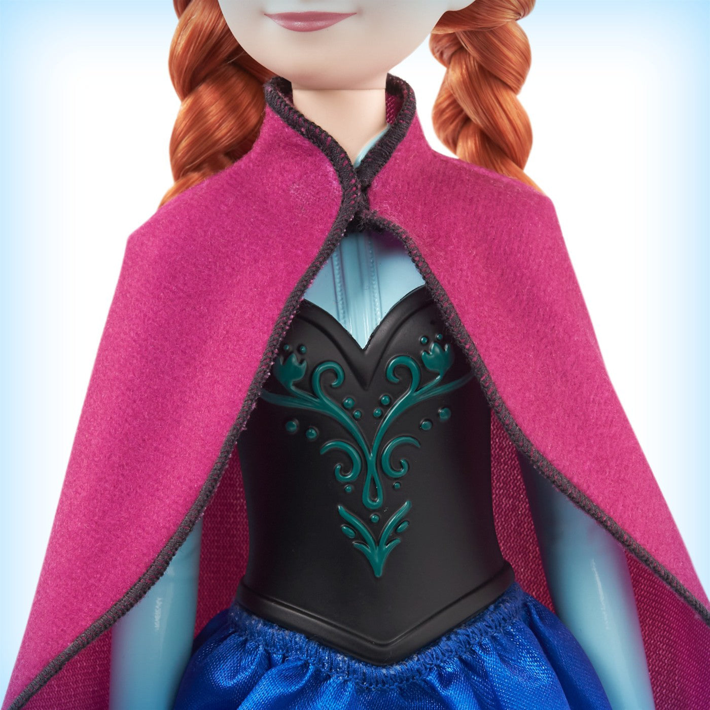 PAPUSA DISNEY FROZEN ANNA CU CODITE