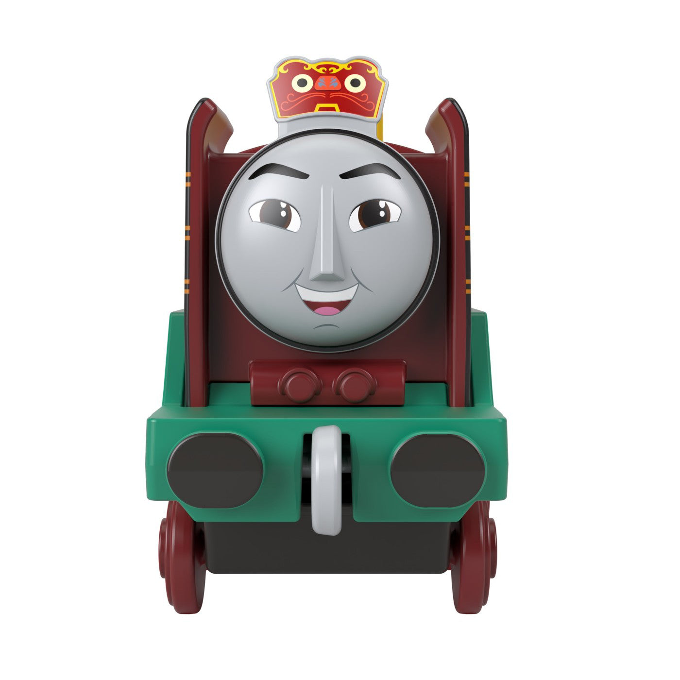 THOMAS LOCOMOTIVA CU VAGON PUSH ALONG YONG BAO