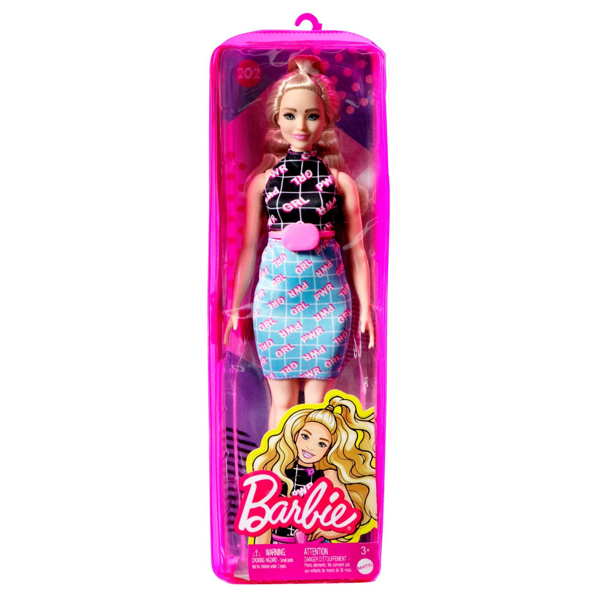 PAPUSA BARBIE FASHIONISTA BLONDA