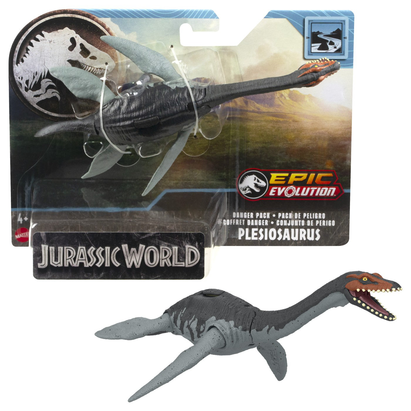 JURASSIC WORLD DINO TRACKERS DANGER PACK DINOZAUR PLESIOSAURUS