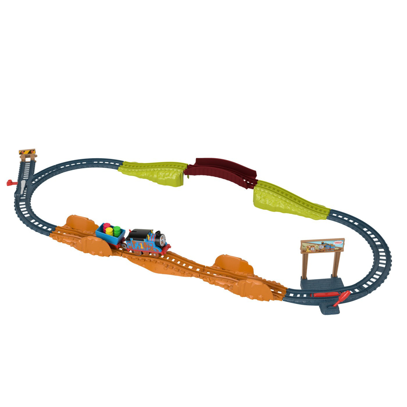 THOMAS SET DE JOACA CU LOCOMOTIVA MUDDY MOTORIZATA SI ACCESORII