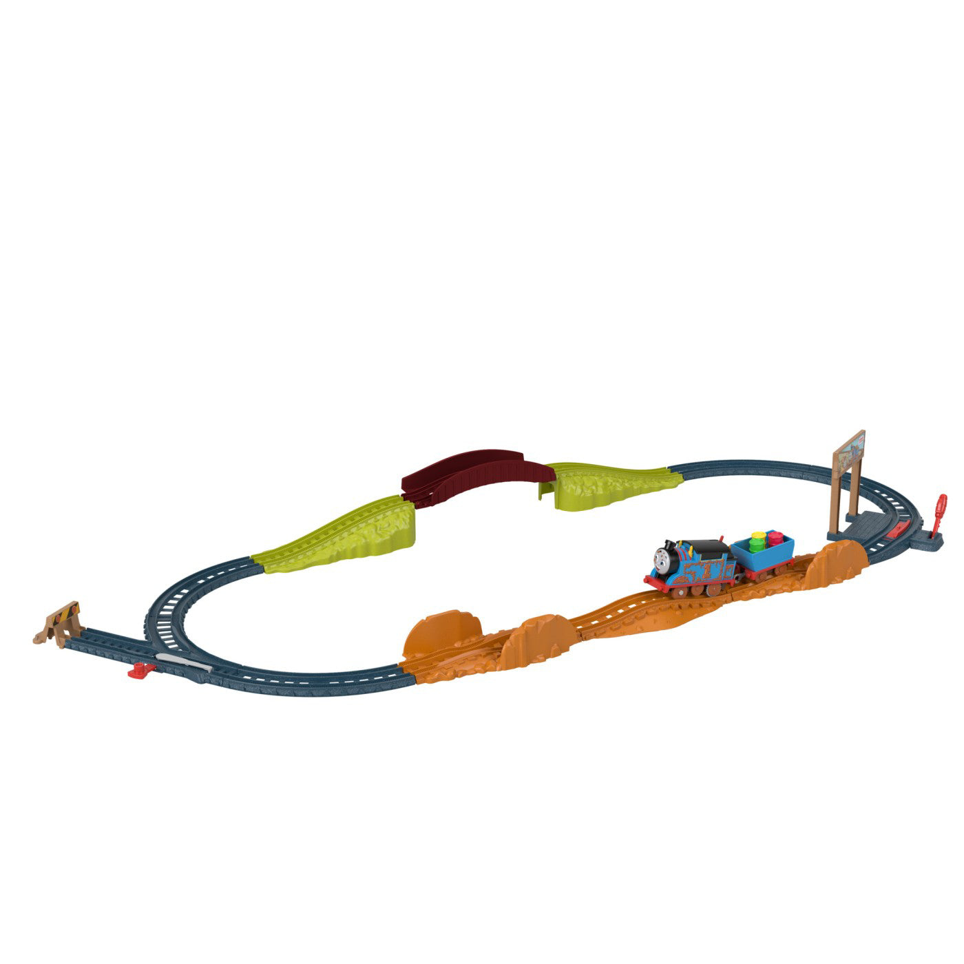 THOMAS SET DE JOACA CU LOCOMOTIVA MUDDY MOTORIZATA SI ACCESORII