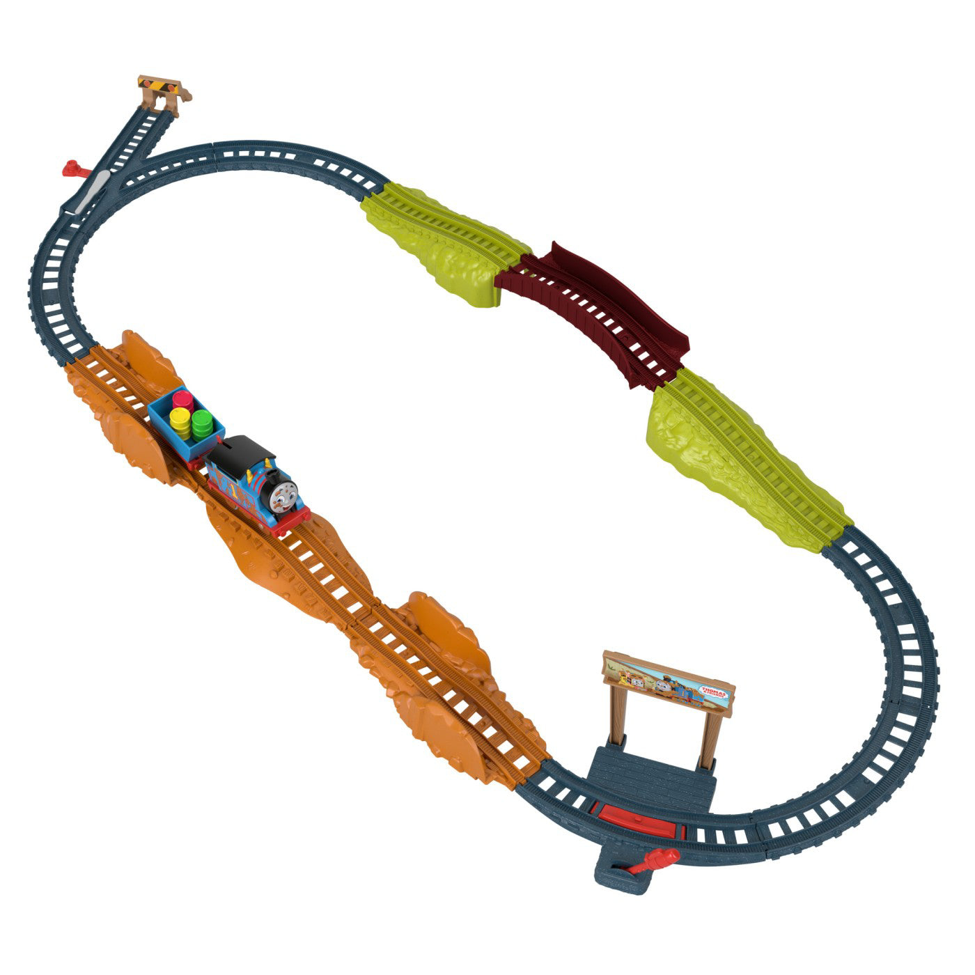 THOMAS SET DE JOACA CU LOCOMOTIVA MUDDY MOTORIZATA SI ACCESORII
