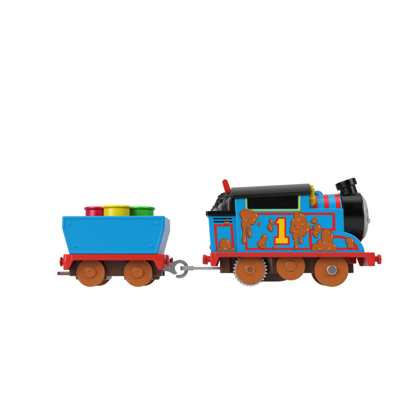 THOMAS SET DE JOACA CU LOCOMOTIVA MUDDY MOTORIZATA SI ACCESORII