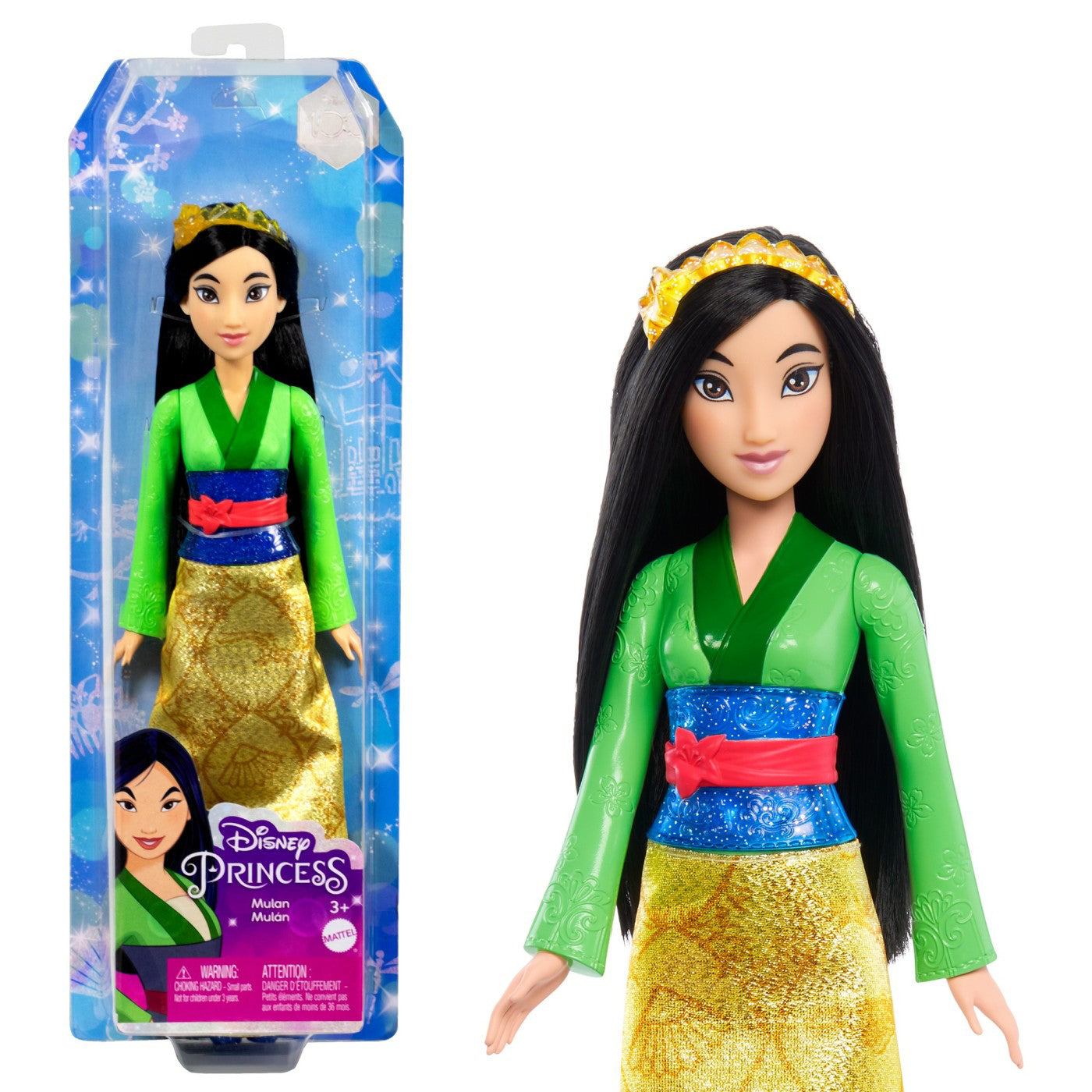 DISNEY PRINCESS PAPUSA PRINTESA MULAN