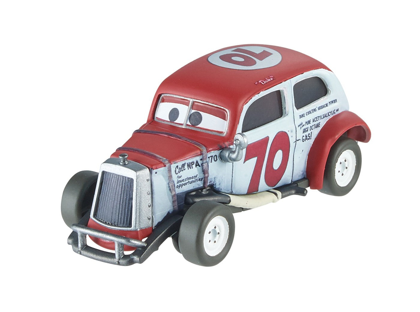 MASINUTA METALICA CARS3 PERSONAJUL DUKE COULTERS