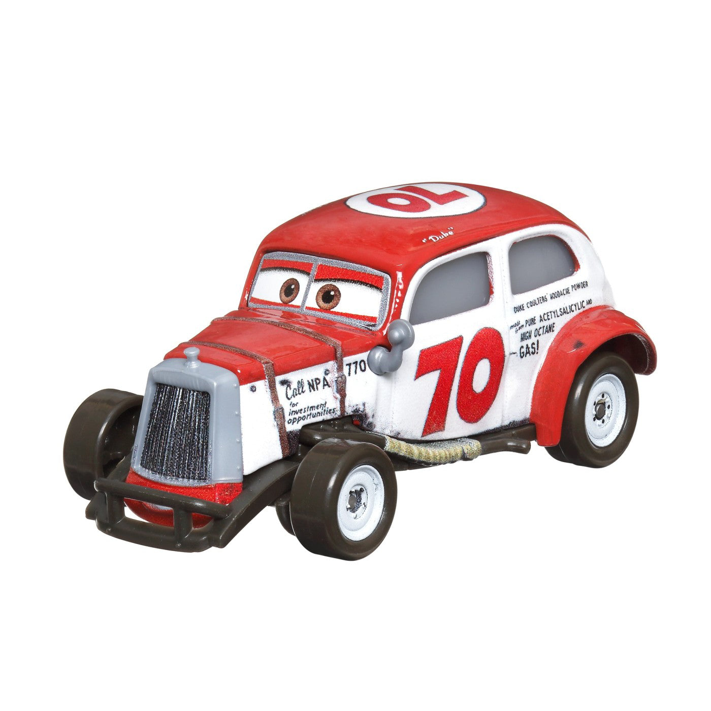MASINUTA METALICA CARS3 PERSONAJUL DUKE COULTERS