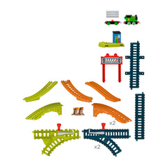 THOMAS SET DE JOACA CU LOCOMOTIVA PUSH ALONG PERCY SI ACCESORII