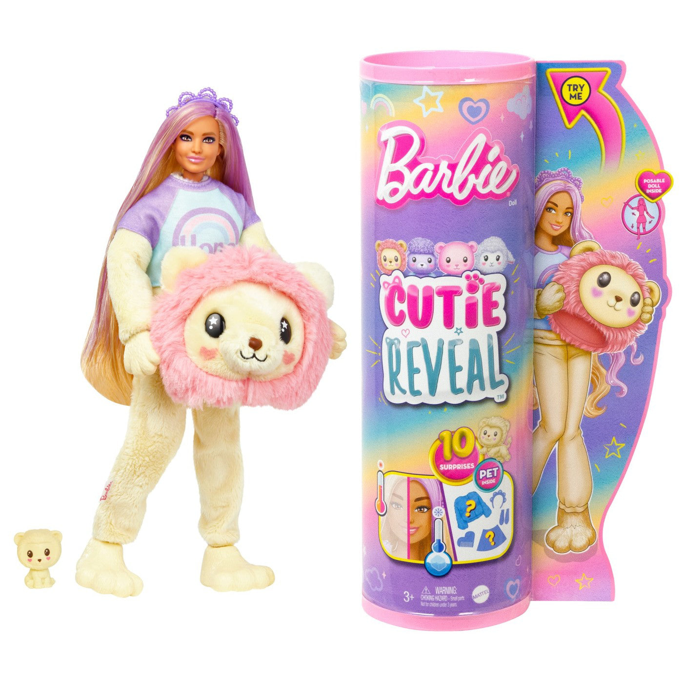 BARBIE PAPUSA BARBIE CUTIE REVEAL LEUSOR