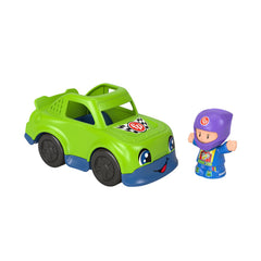 FISHER PRICE LITTLE PEOPLE VEHICUL RACE 10CM