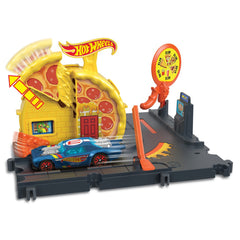 HOT WHEELS CITY EXPLORER SPEEDY PIZZA PICK UP