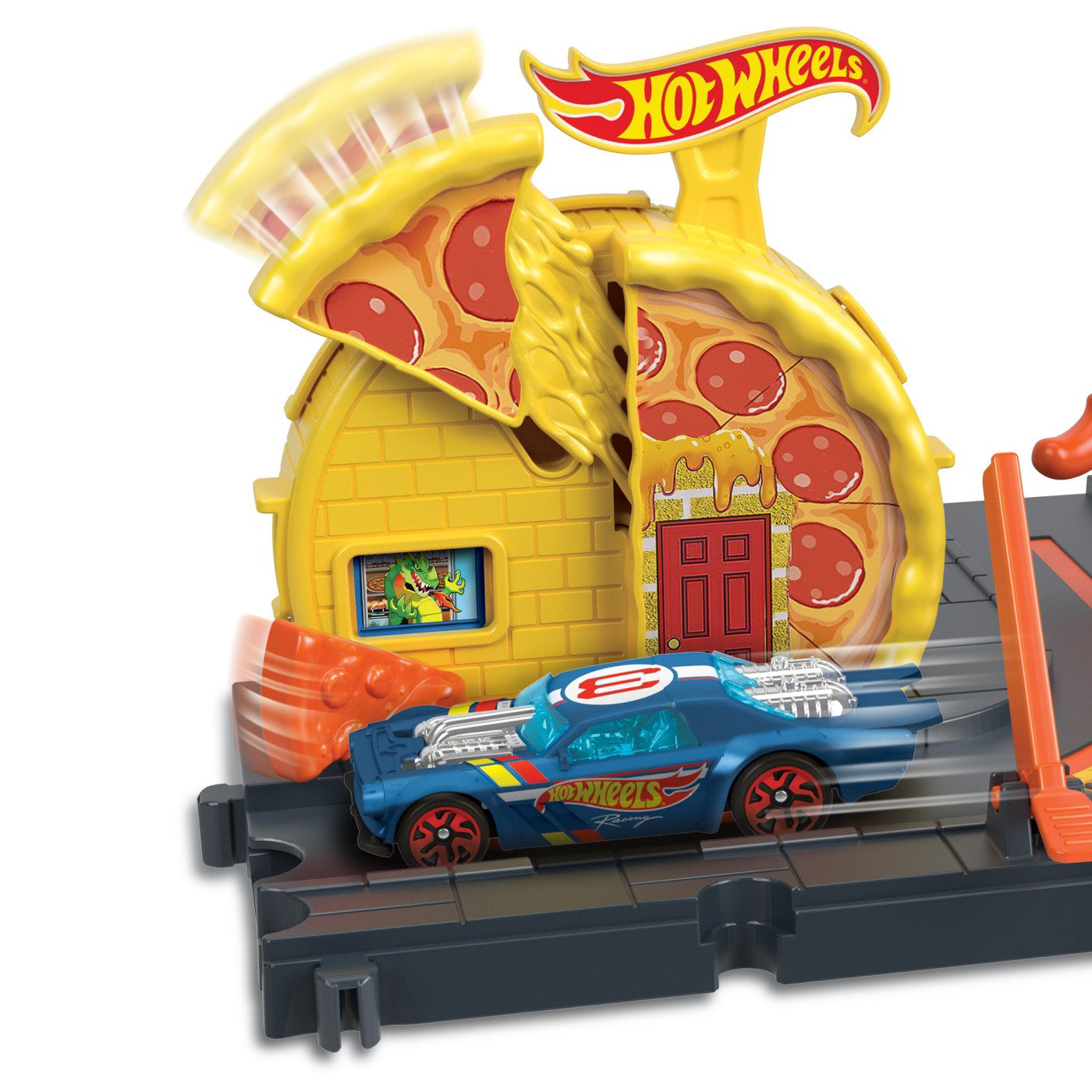 HOT WHEELS CITY EXPLORER SPEEDY PIZZA PICK UP
