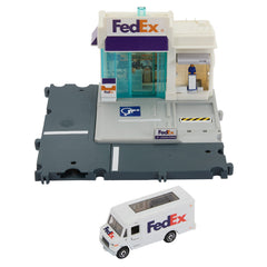 MATCHBOX SET ACTION DRIVERS CENTRUL DE COLETE FEDEX