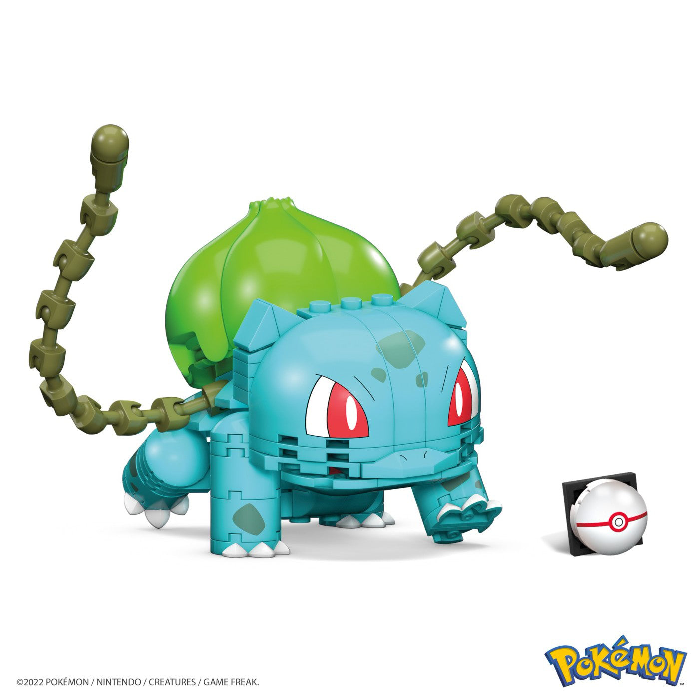 POKEMON MEGA CONSTRUX SET DE CONSTRUCTIE BULBASAUR