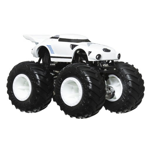 HOT WHEELS MONSTER TRUCK SET 2 MASINI SCARA 1 LA 64 DARTH VADER SI STORMTROOPER