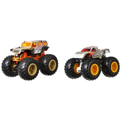 HOT WHEELS MONSTER TRUCK SET 2 MASINI SCARA 1 LA 64 HW SAFARI SI WILD STREAK