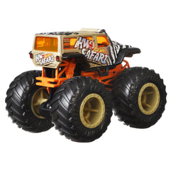 HOT WHEELS MONSTER TRUCK SET 2 MASINI SCARA 1 LA 64 HW SAFARI SI WILD STREAK