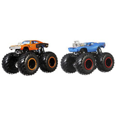 HOT WHEELS MONSTER TRUCK SET 2 MASINI SCARA 1 LA 64 DODGER CHARGER SI RODGER DODGER