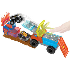 HOT WHEELS MONSTER TRUCK ARENA SMASHERS COLOR SHIFTERS SALVAREA LUI 5ALARM