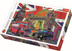 PUZZLE TREFL 1000 LONDRA IN CULORI