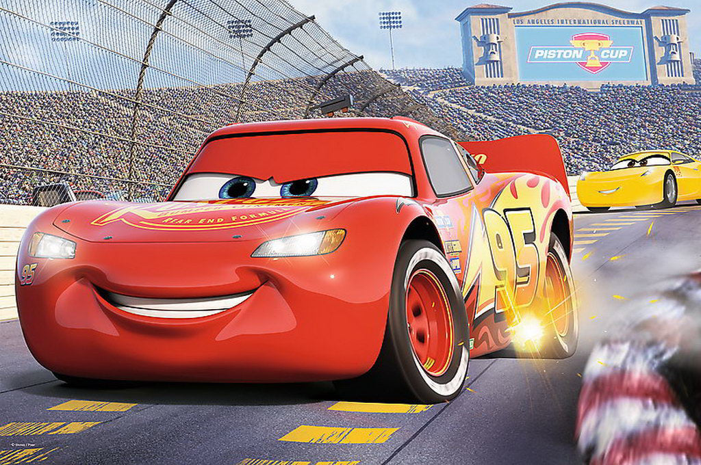 PUZZLE TREFL 24 MAXI CAMPIONUL MCQUEEN CARS3