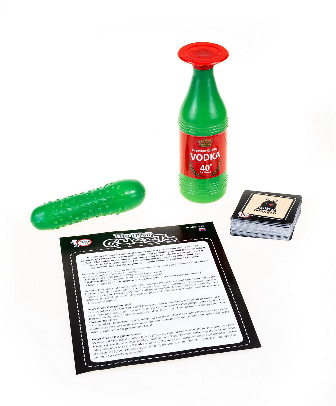 JOC THE TIPSY GUESTS IN LIMBA ENGLEZA