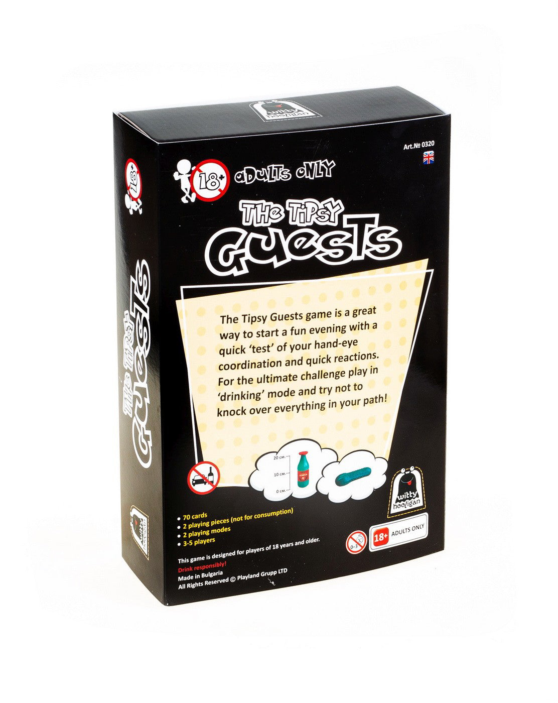 JOC THE TIPSY GUESTS IN LIMBA ENGLEZA