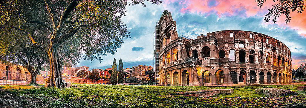 PUZZLE TREFL 1000 PANORAMA COLOSEUMUL LA RASARIT