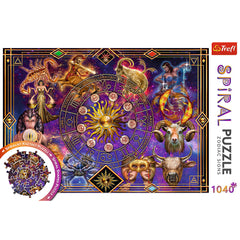 PUZZLE TREFL SPIRAL 1040 PIESE SEMNE ZODIACALE