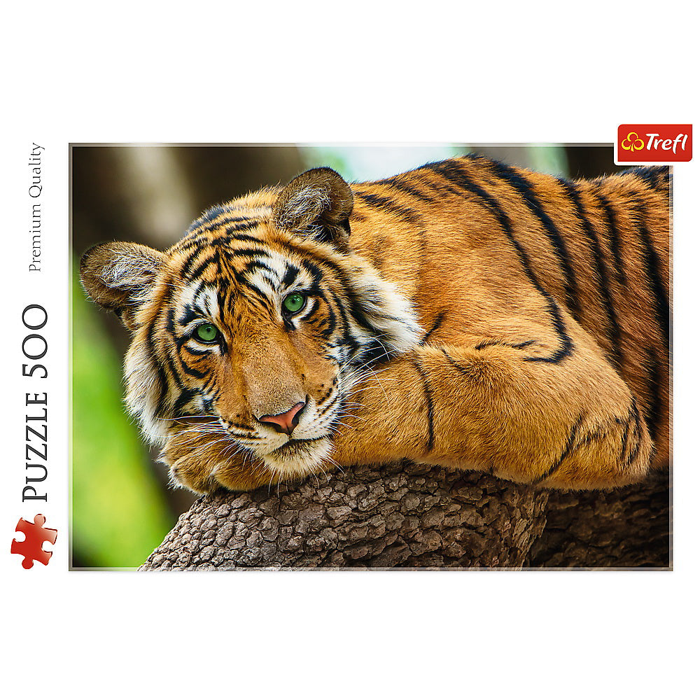 PUZZLE TREFL 500 PORTRETUL TIGRULUI
