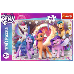 PUZZLE TREFL 24 MAXI MY LITTLE PONY - BUCURIA PONEILOR