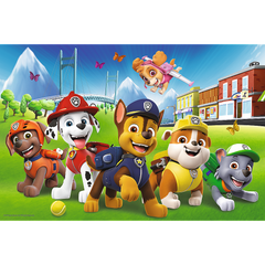 PUZZLE TREFL 60 PIESE PATRULA CATELUSILOR CATEII IN IARBA