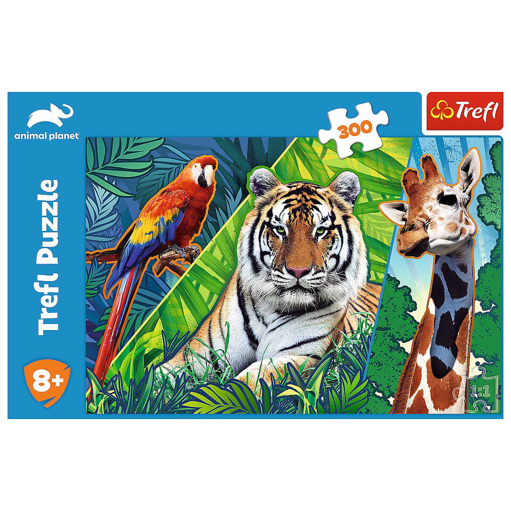 PUZZLE TREFL 300 ANIMAL PLANET UIMITOARELE ANIMALE SALBATICE